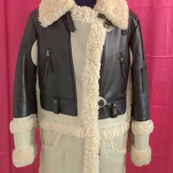 Coach Jackets & Blazers - Coach Women's Shearling and Leather Coat

Hard to find. Fall 2015 Collection.